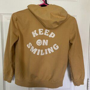 Keep on Smiling Hoodie - Little Co by Lauren Conrad Size 8
